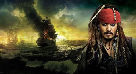 piratas do caribe cenas
